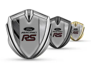 Ford 3d Emblema Badge Disegno Pro Inox 3D